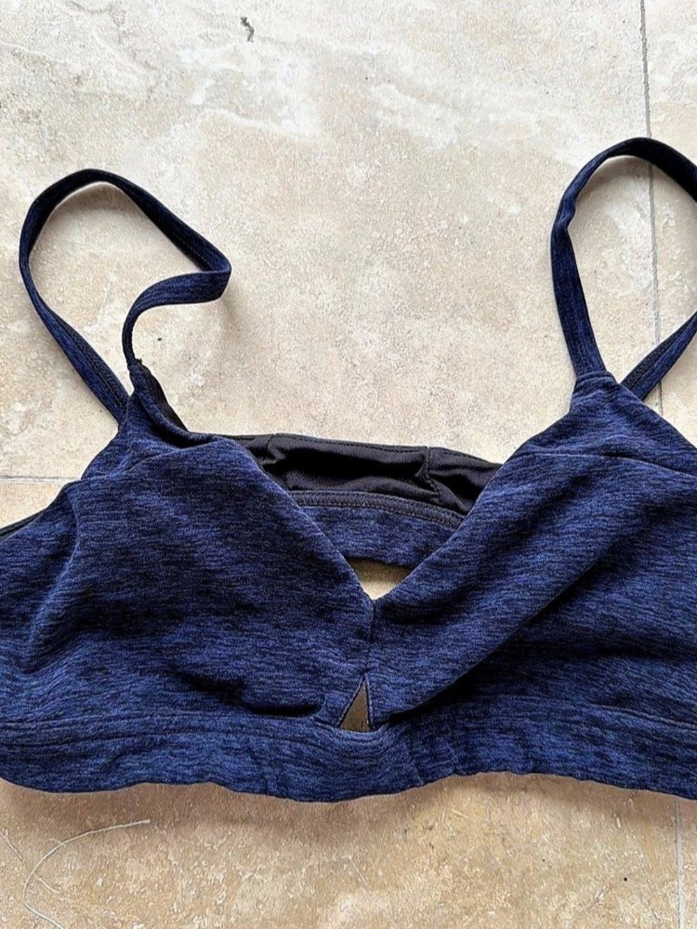 Alo Blue Sports Bra